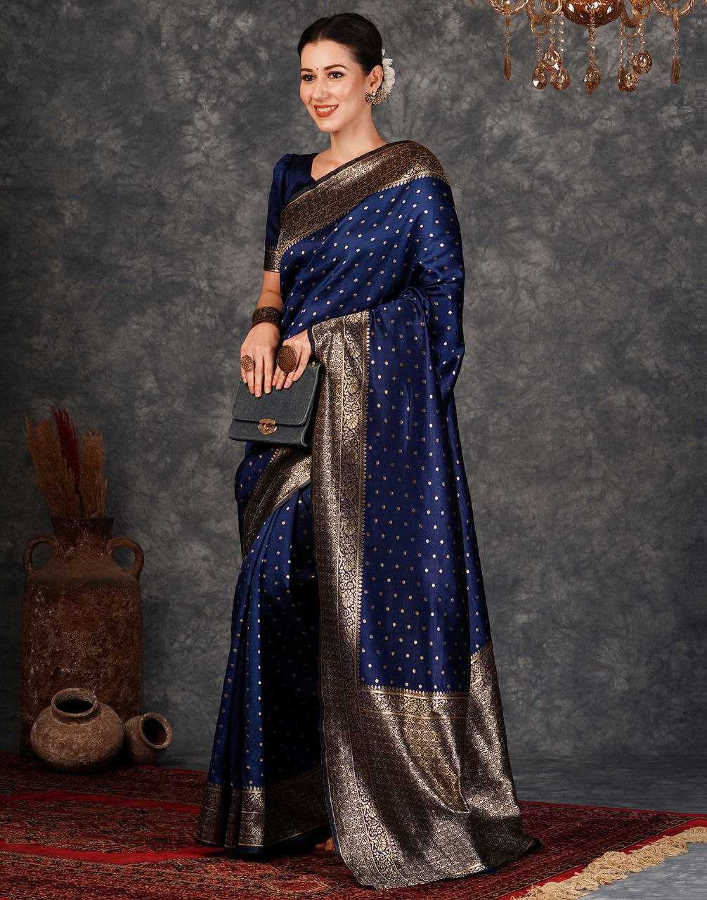 Ynf Banarasi Soft Silk RIN193 502 Silk Sarees Wholesale Fancy Silk Sarees Zari Border Silk Sarees Manufacturer