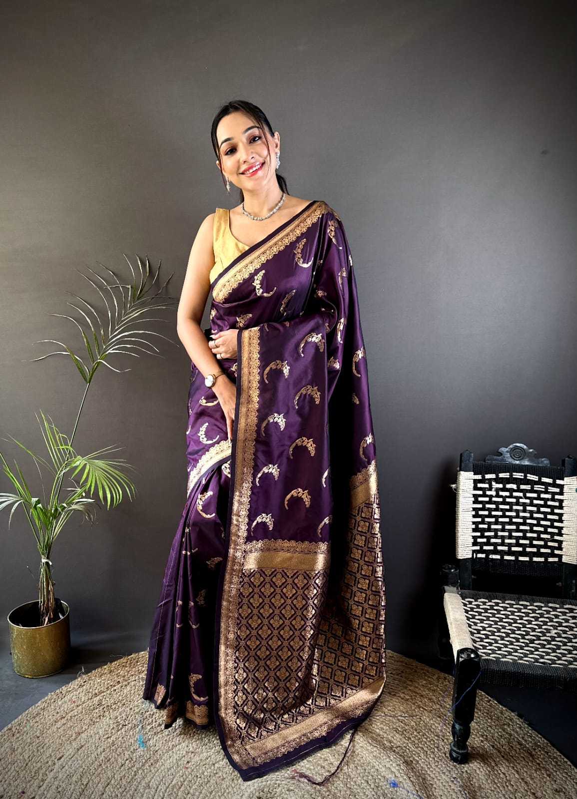 Ynf Banarasi Soft Silk RIN209 Noor Silk Sarees Wedding Collections Wholesale Banarasi Silk Sarees Designer Silk Sarees Silk Sarees For Weddings Manufacturer