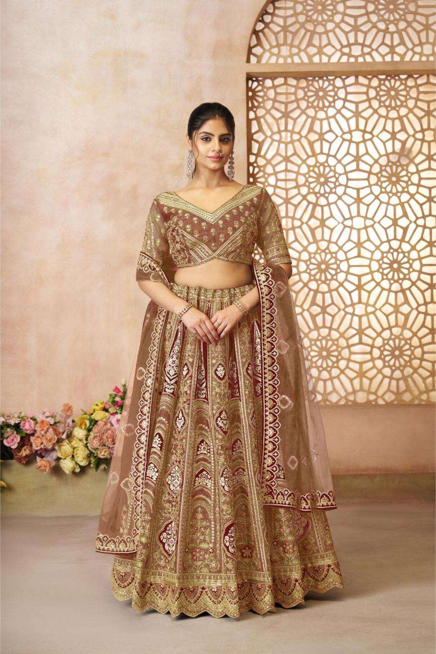 Ynf Banarasi Soft Silk RIN230 31 Lehengas Wholesale Designer Lehenga Embroidered Lehenga Banarasi Lehenga Manufacturer