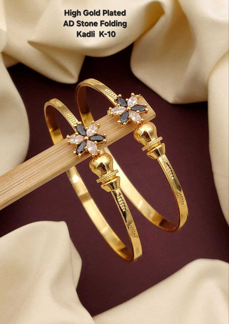 Ynf Brass KESH193 Womens Jewellery Wholesale AD Diamond Bangles Brass Gold Bangles Designer Bangles Manufacturer