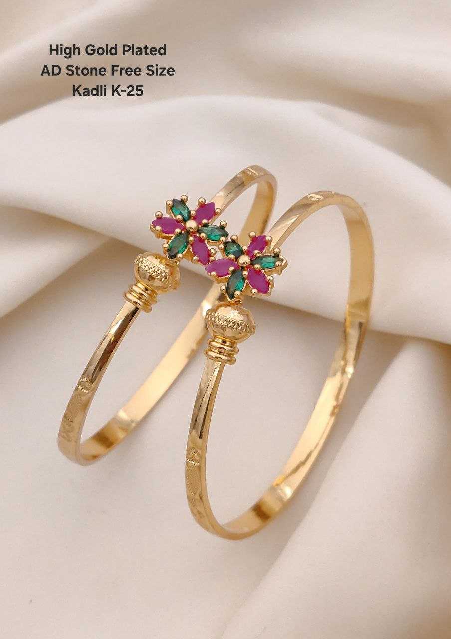Ynf Brass KESH193 Womens Jewellery Wholesale AD Diamond Bangles Brass Gold Bangles Designer Bangles Manufacturer
