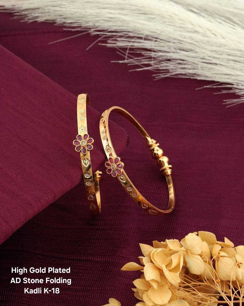 Ynf Brass KESH193 Womens Jewellery Wholesale AD Diamond Bangles Brass Gold Bangles Designer Bangles Manufacturer