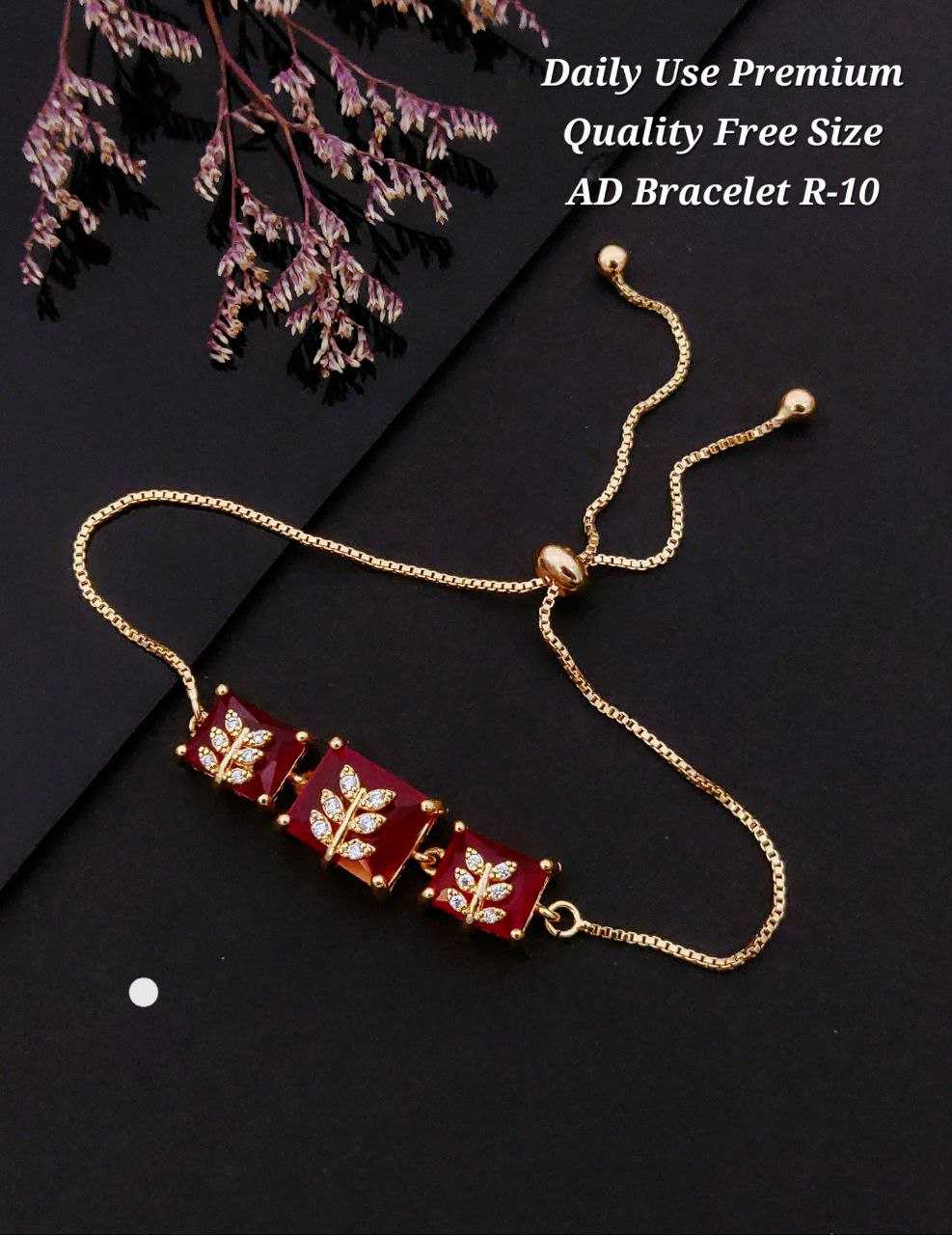Ynf Brass KESH193 Womens Jewellery Wholesale AD Diamond Bracelet Brass Gold Bangles Golden Bracelet Manufacturer