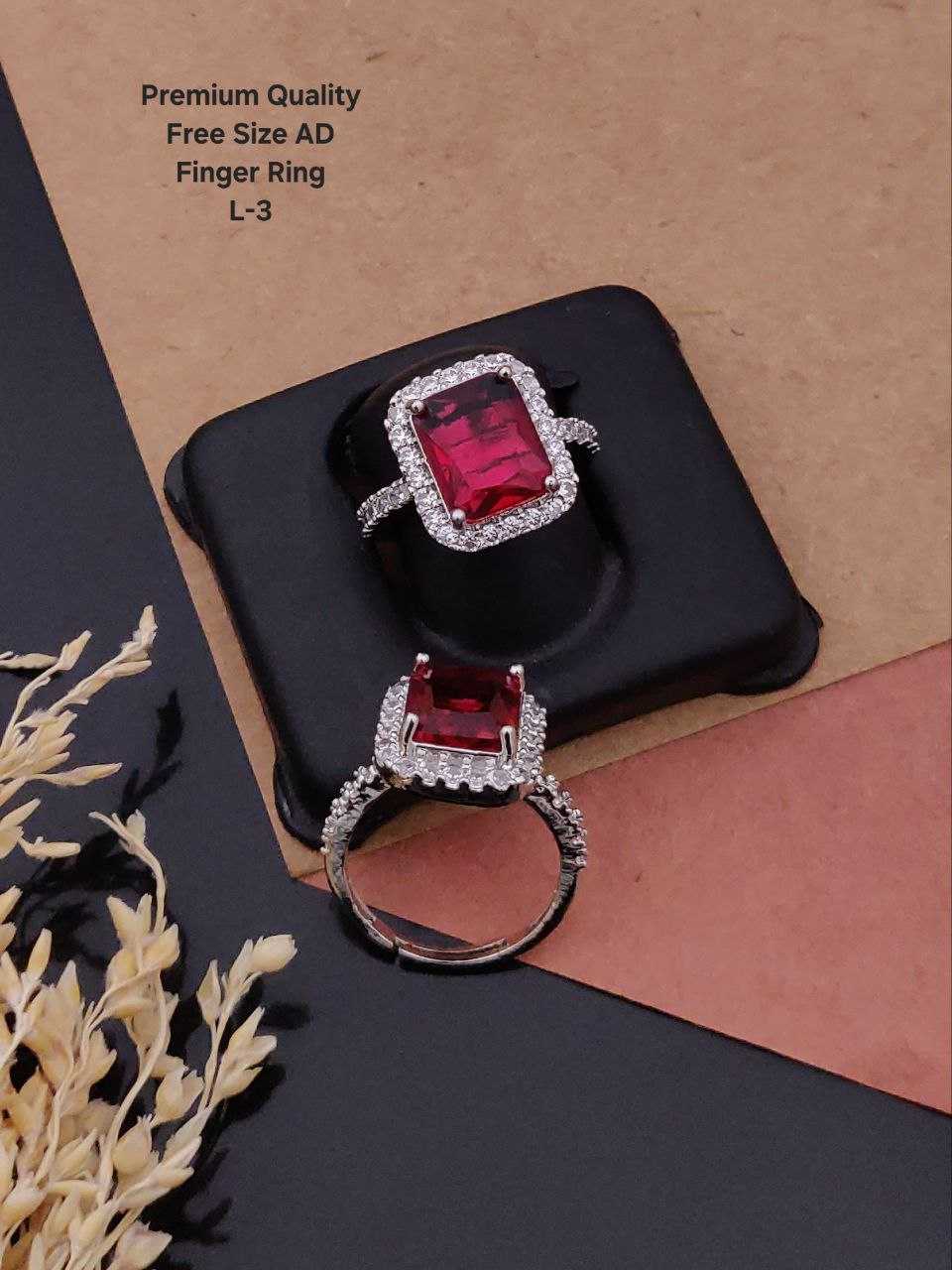 Ynf Brass KESH193 Womens Jewellery Wholesale Diamond Rings AD Diamond Rings Antique Ring Manufacturer