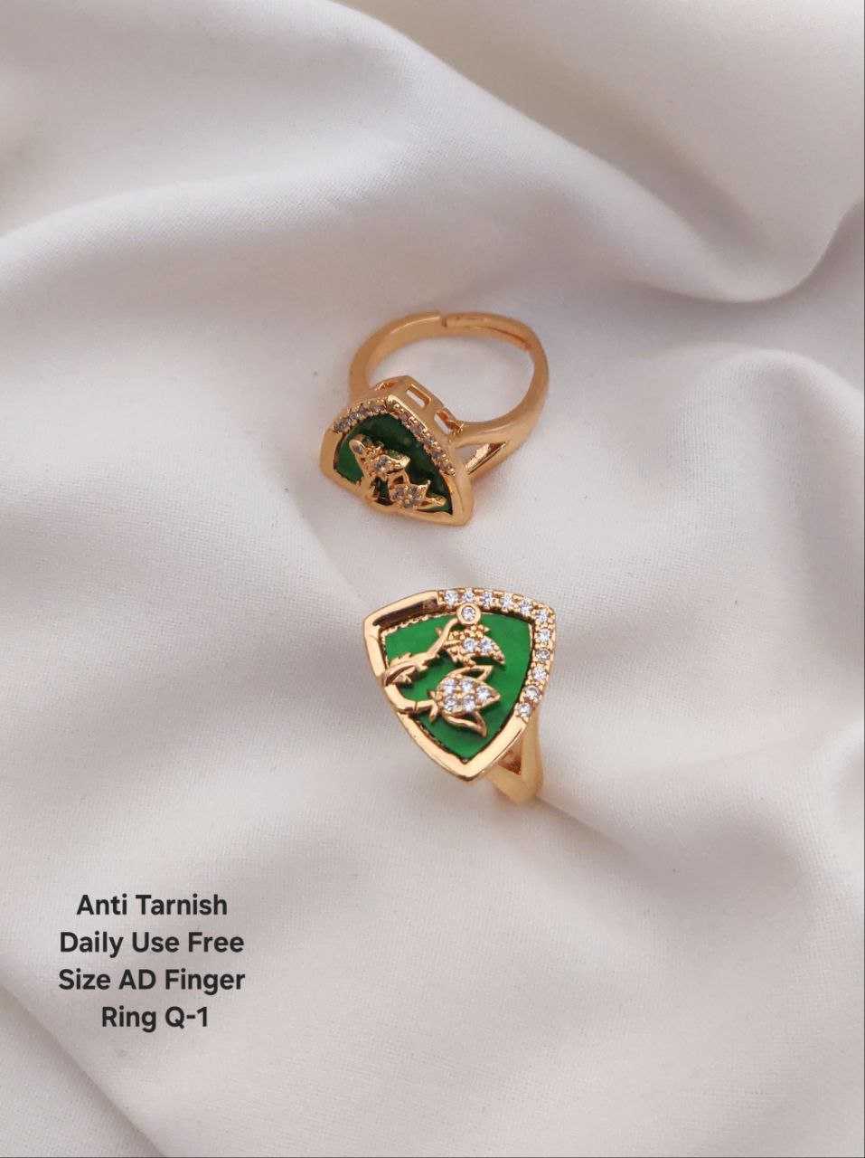 Ynf Brass KESH193 Womens Jewellery Wholesale Diamond Rings AD Diamond Rings Finger Rings Manufacturer