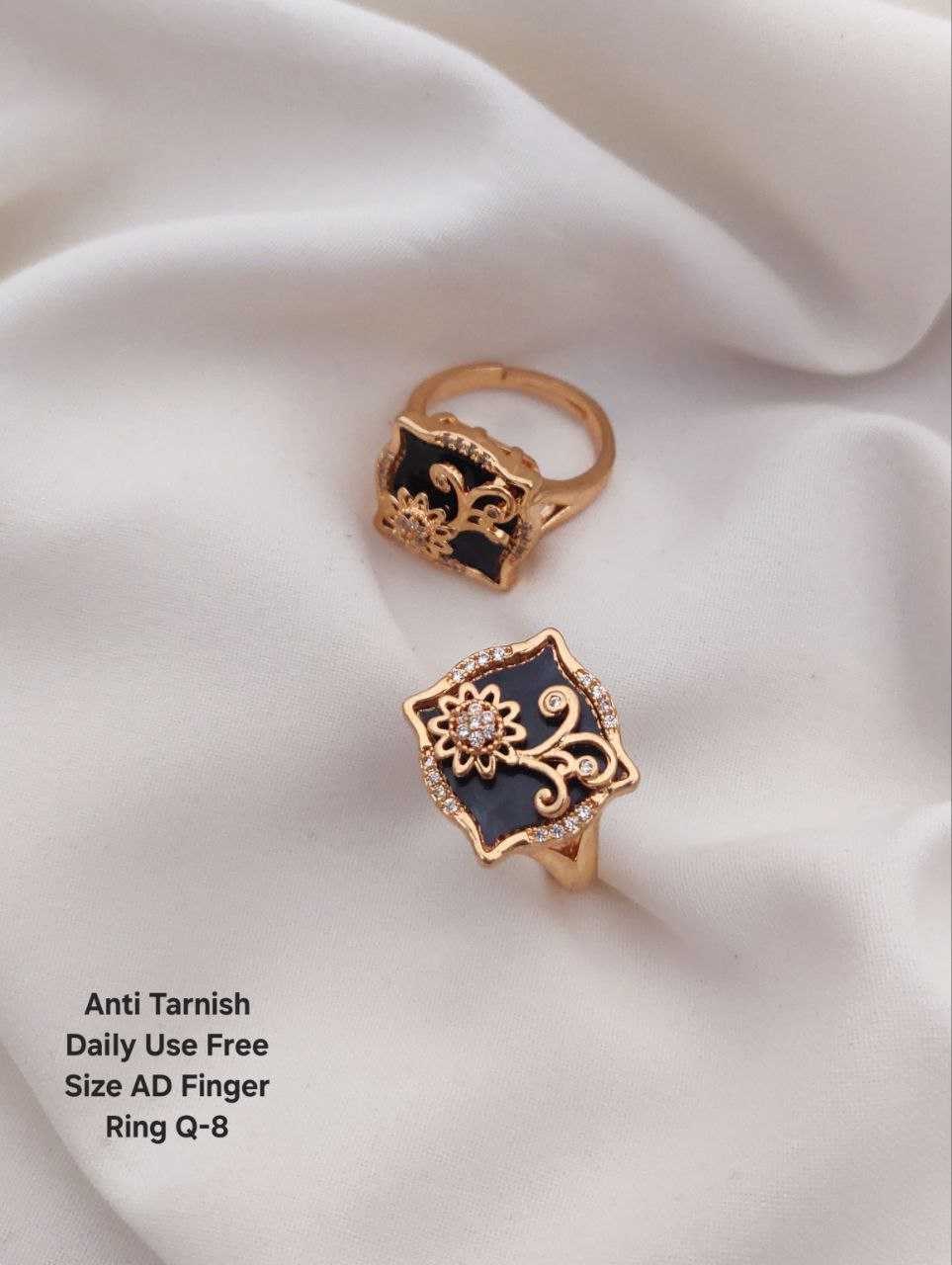 Ynf Brass KESH193 Womens Jewellery Wholesale Diamond Rings AD Diamond Rings Finger Rings Manufacturer