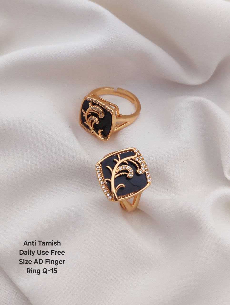 Ynf Brass KESH193 Womens Jewellery Wholesale Diamond Rings AD Diamond Rings Finger Rings Manufacturer