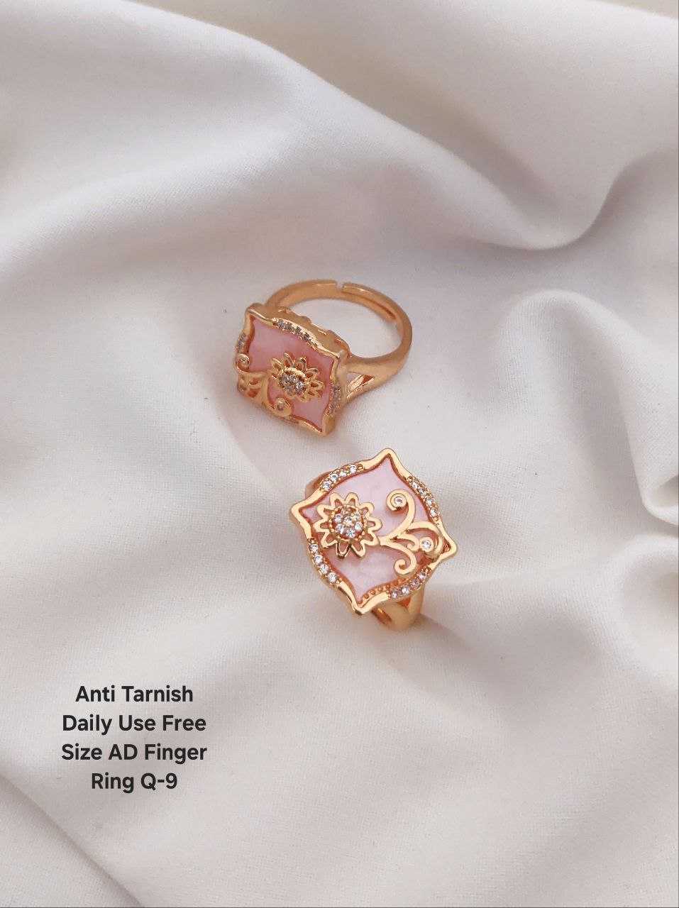 Ynf Brass KESH193 Womens Jewellery Wholesale Diamond Rings AD Diamond Rings Finger Rings Manufacturer