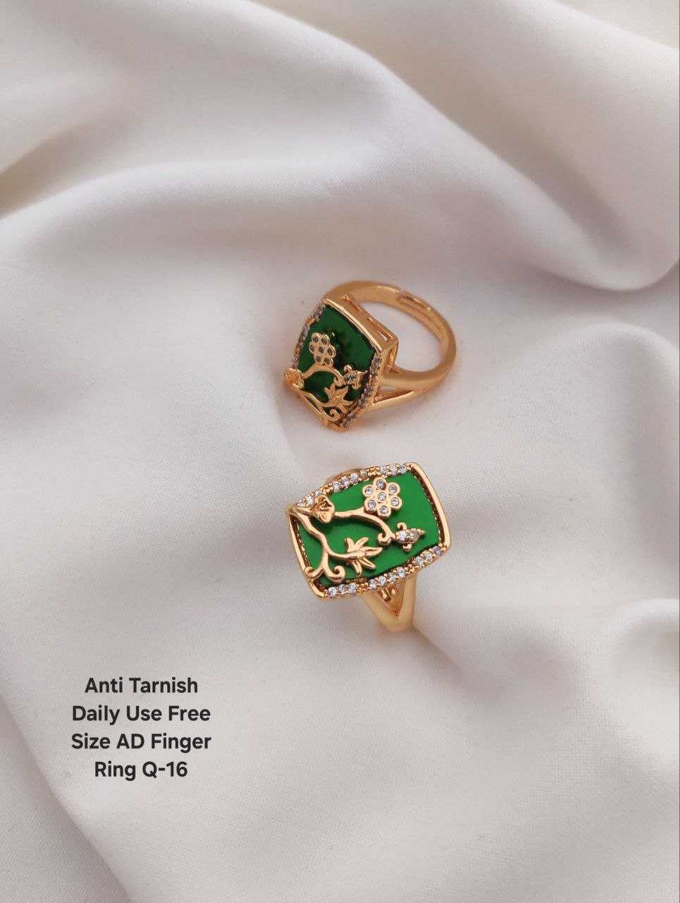 Ynf Brass KESH193 Womens Jewellery Wholesale Diamond Rings AD Diamond Rings Finger Rings Manufacturer