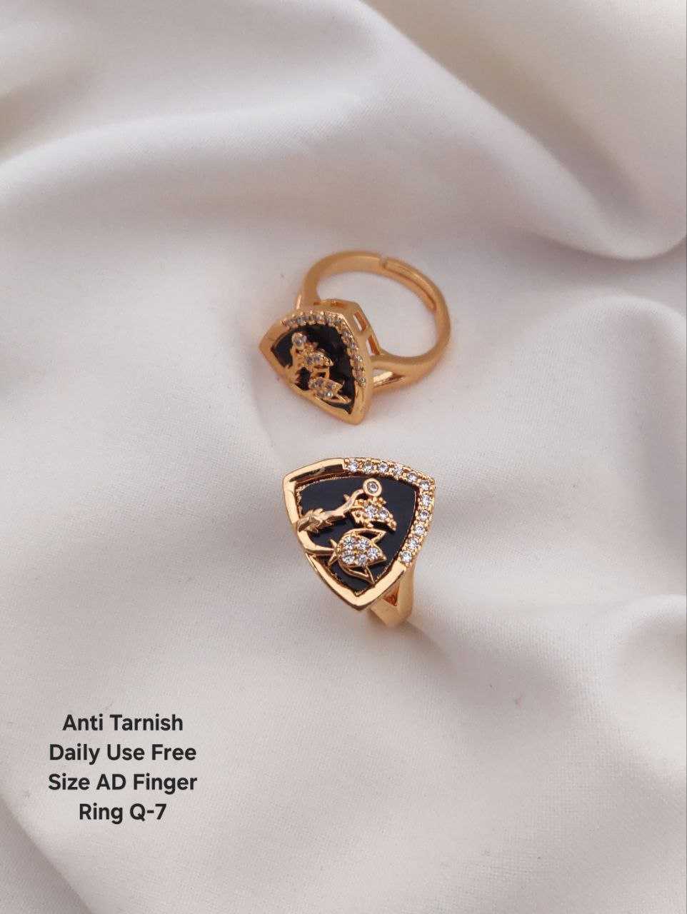 Ynf Brass KESH193 Womens Jewellery Wholesale Diamond Rings AD Diamond Rings Finger Rings Manufacturer