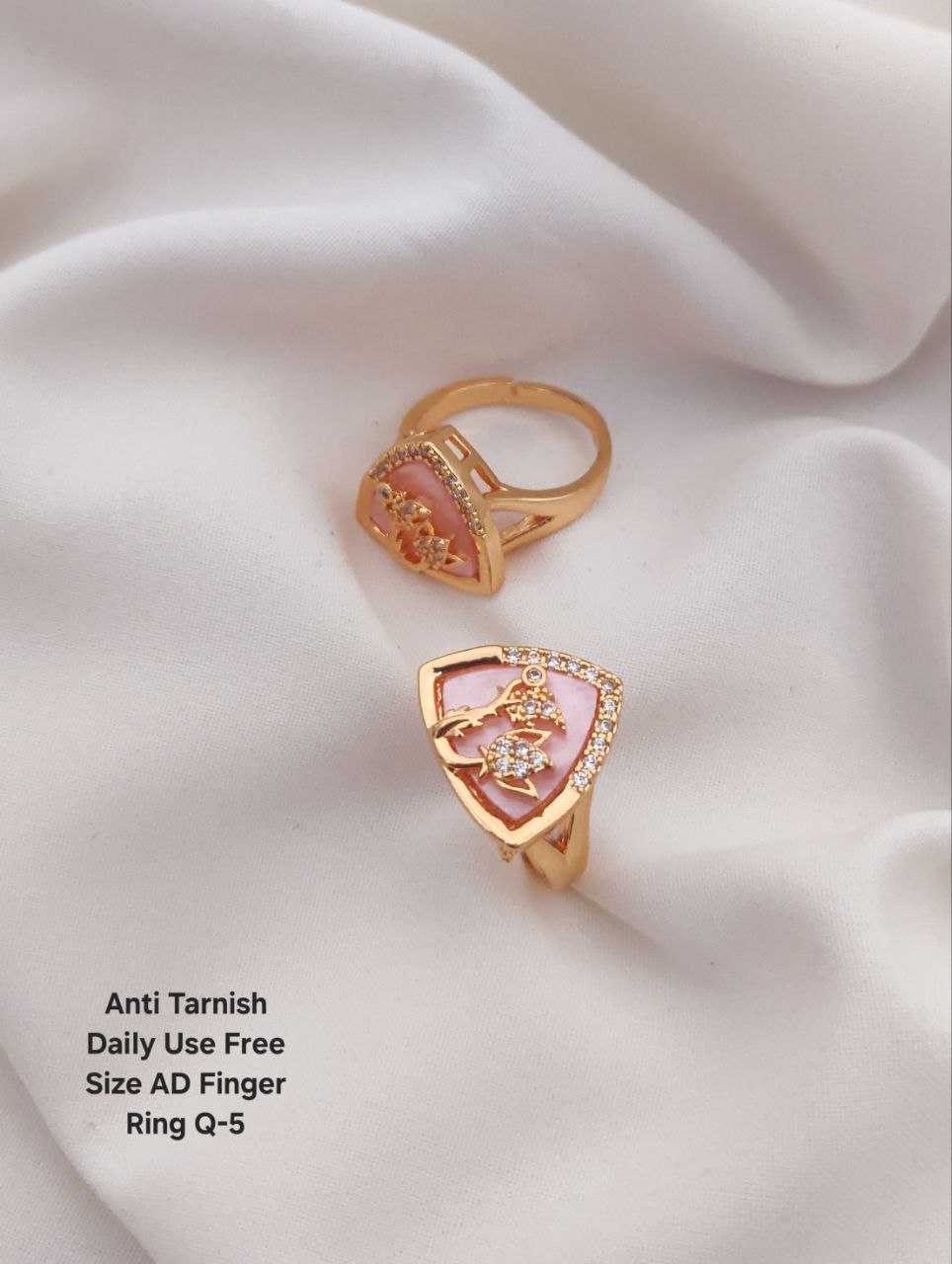 Ynf Brass KESH193 Womens Jewellery Wholesale Diamond Rings AD Diamond Rings Finger Rings Manufacturer