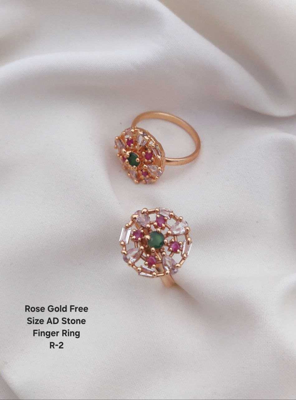Ynf Brass KESH193 Womens Jewellery Wholesale Diamond Rings Fancy Earrings AD Diamond Rings Manufacturer