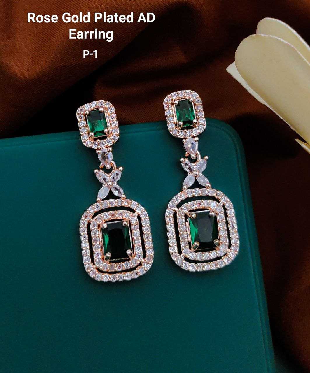 Ynf Brass KESH193 Womens Jewellery Wholesale Fancy Earrings AD Diamond Earring Artificial Earring Manufacturer