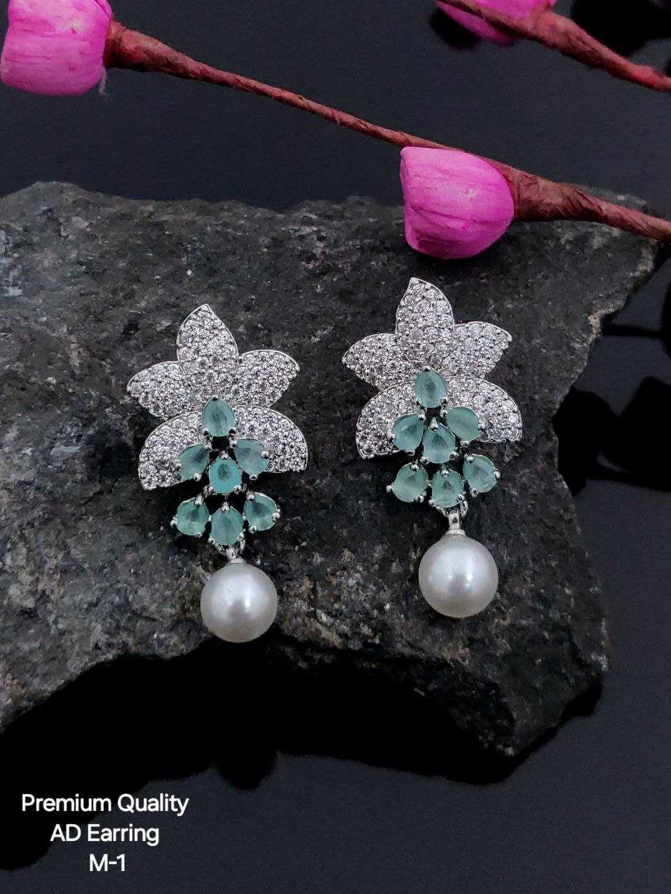 Ynf Brass KESH193 Womens Jewellery Wholesale Fancy Earrings AD Diamond Earring Artificial Earring Manufacturer