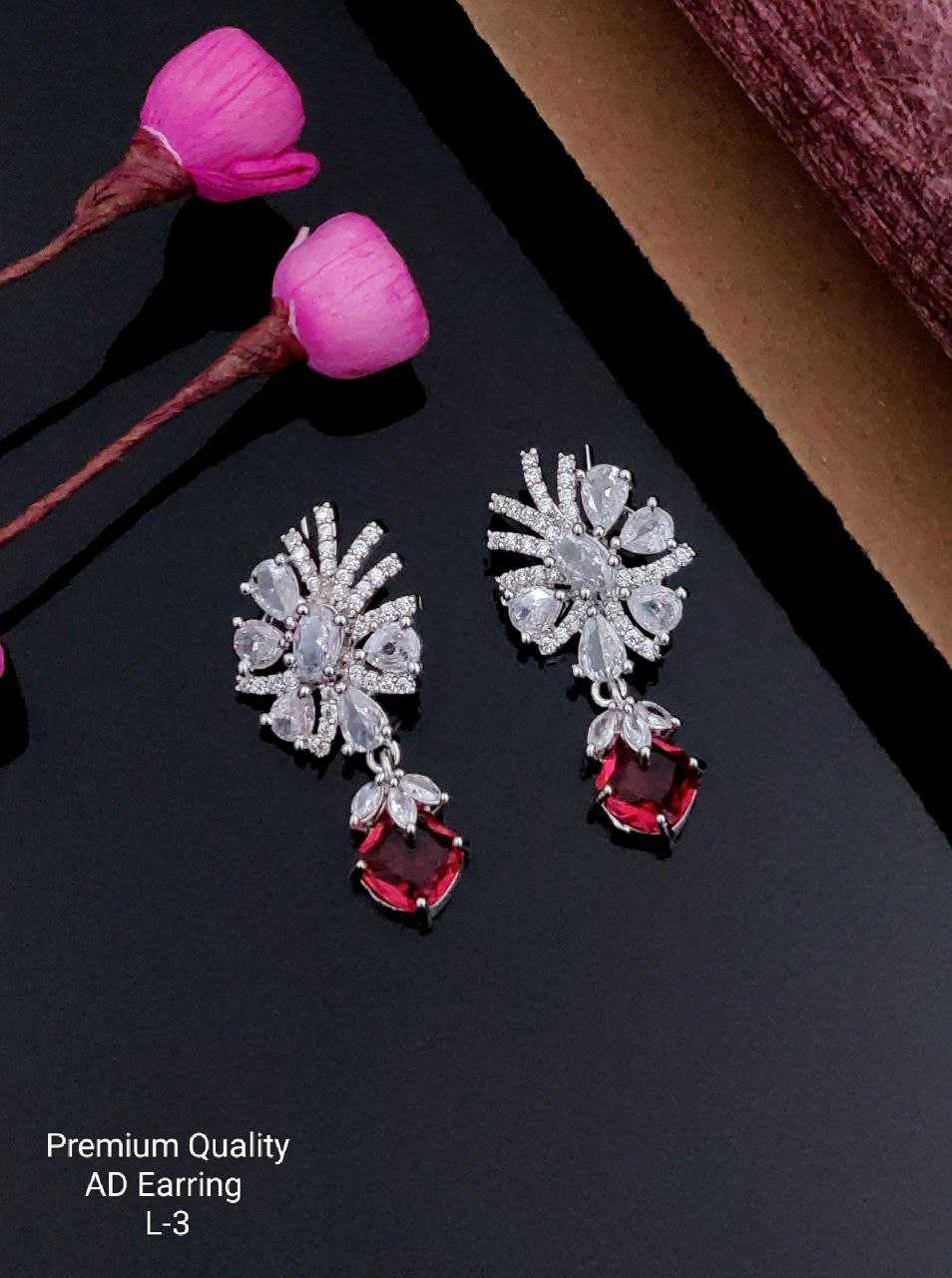 Ynf Brass KESH193 Womens Jewellery Wholesale Fancy Earrings AD Diamond Earring Artificial Earring Manufacturer