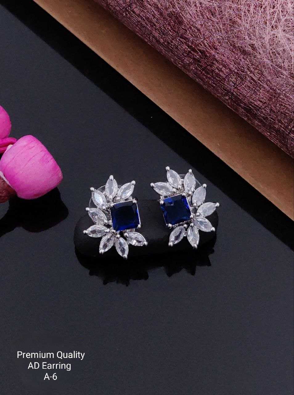Ynf Brass KESH193 Womens Jewellery Wholesale Fancy Earrings AD Diamond Earring Artificial Earring Manufacturer