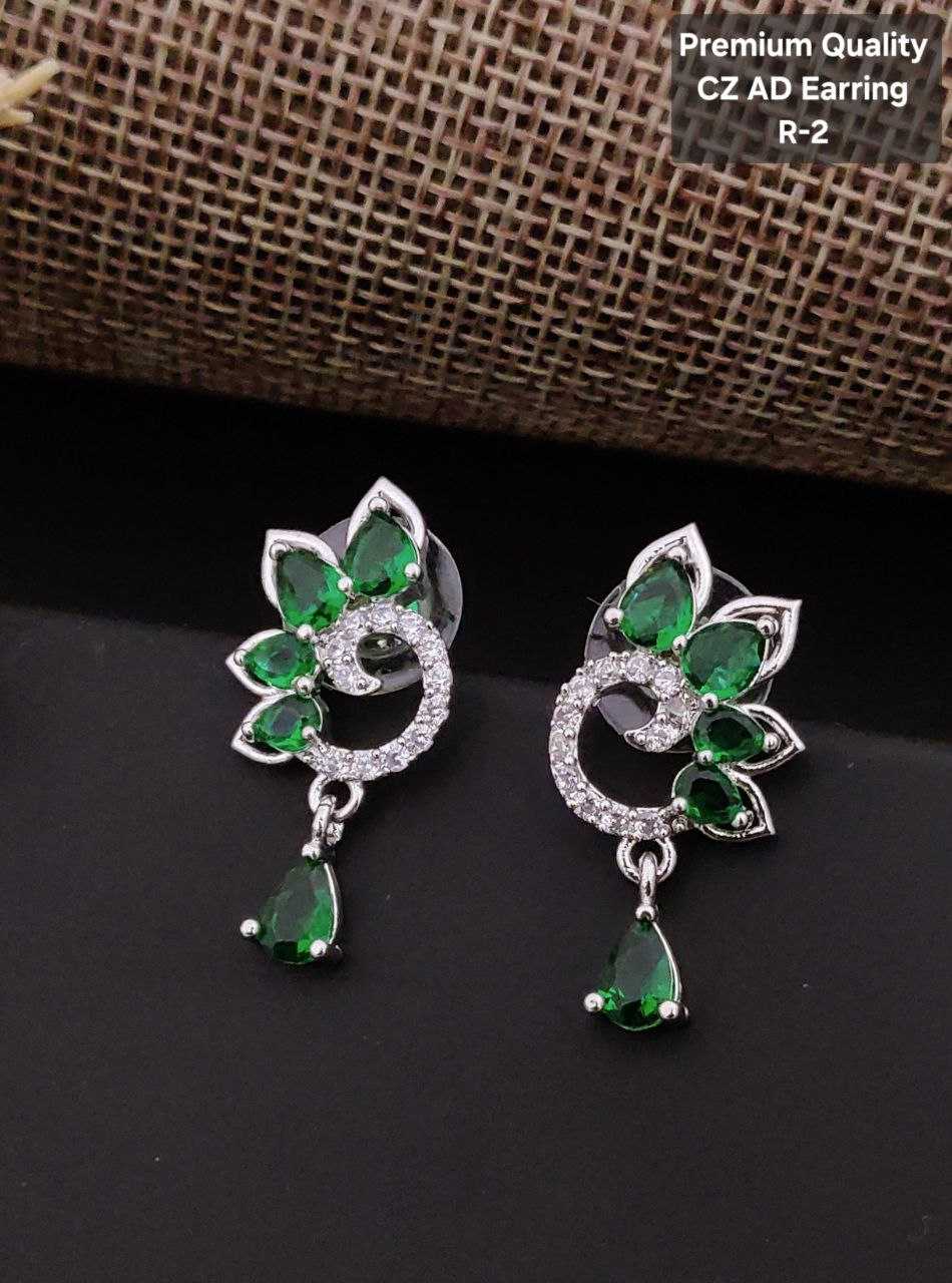 Ynf Brass KESH193 Womens Jewellery Wholesale Fancy Earrings AD Diamond Earring Artificial Earring Manufacturer