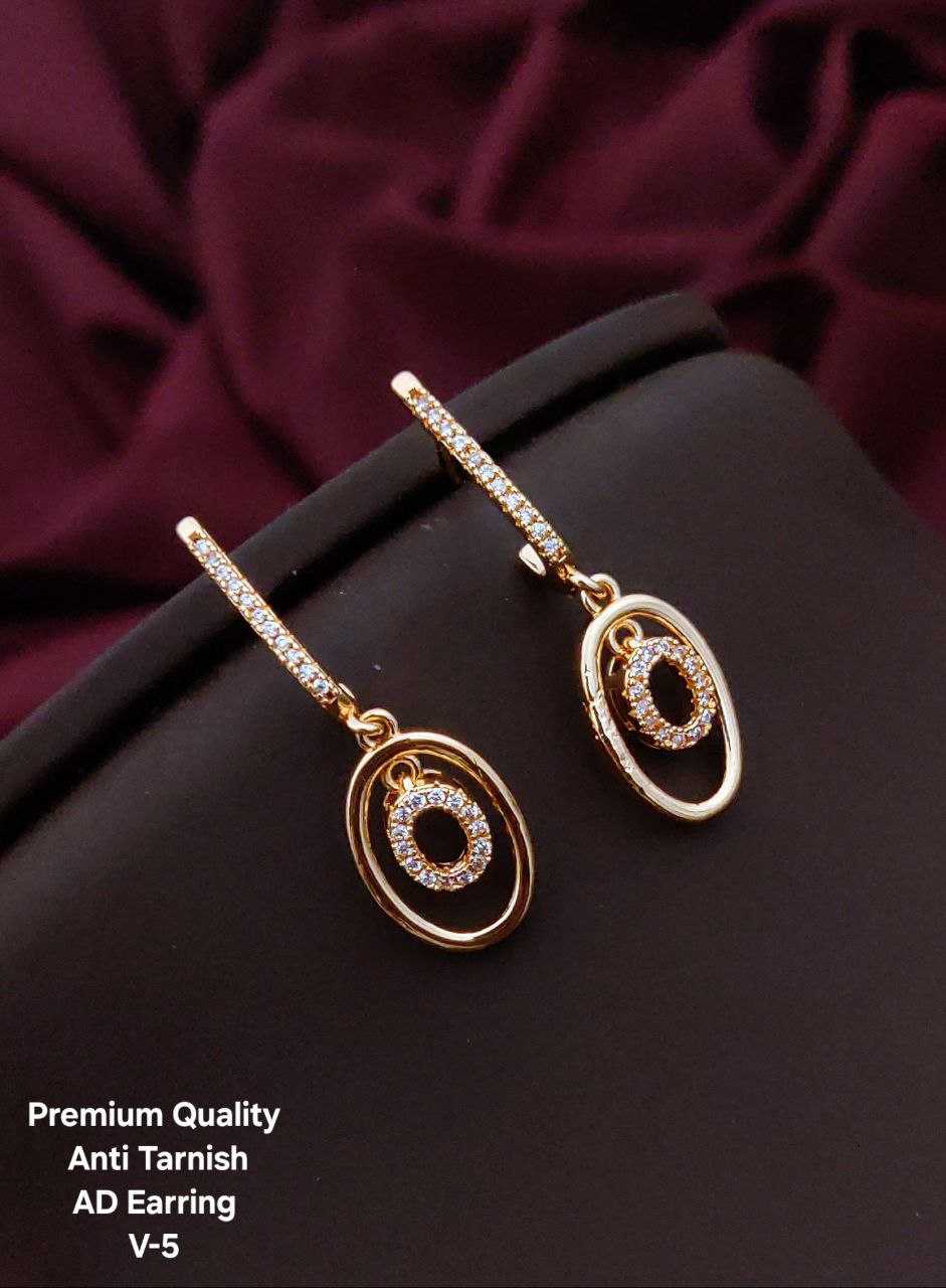 Ynf Brass KESH193 Womens Jewellery Wholesale Fancy Earrings AD Diamond Earring Artificial Earring Manufacturer