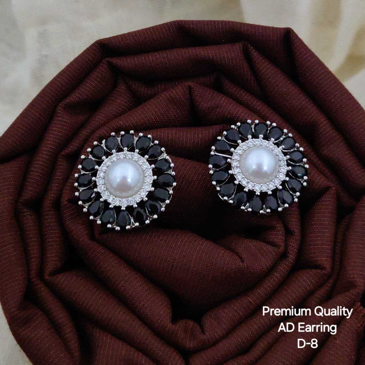 Ynf Brass KESH193 Womens Jewellery Wholesale Fancy Earrings AD Diamond Earring Manufacturer