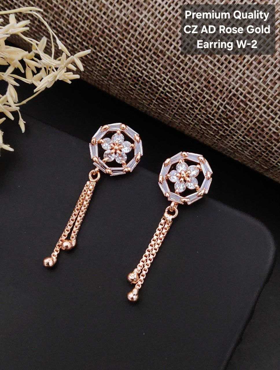 Ynf Brass KESH193 Womens Jewellery Wholesale Fancy Earrings AD Diamond Earring Party Wear Jewelry Manufacturer