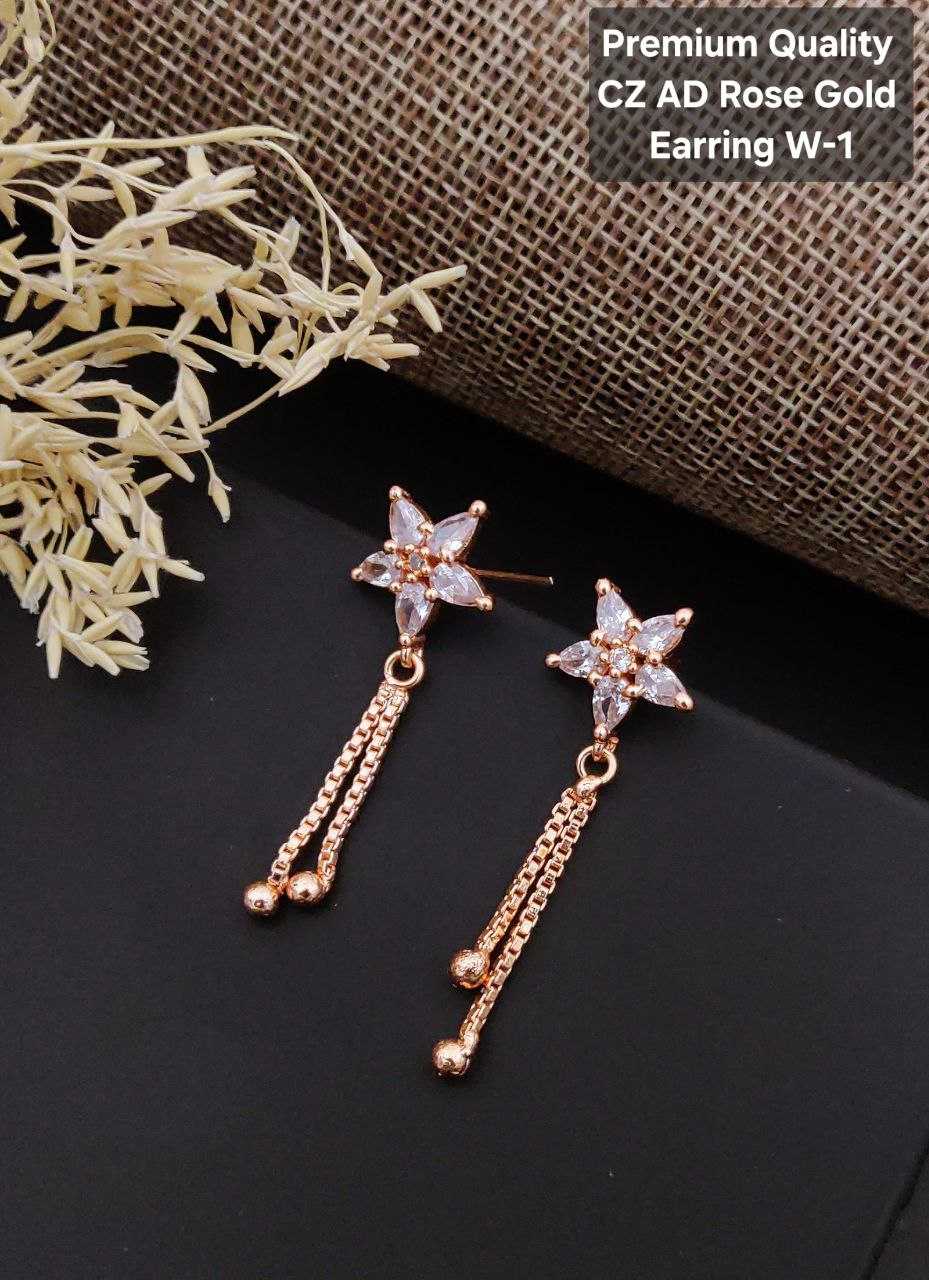 Ynf Brass KESH193 Womens Jewellery Wholesale Fancy Earrings AD Diamond Earring Party Wear Jewelry Manufacturer