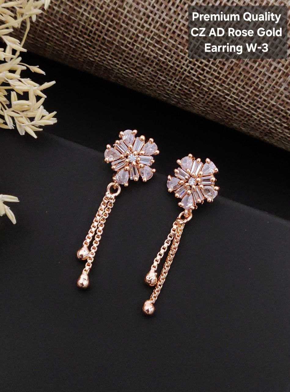 Ynf Brass KESH193 Womens Jewellery Wholesale Fancy Earrings AD Diamond Earring Party Wear Jewelry Manufacturer