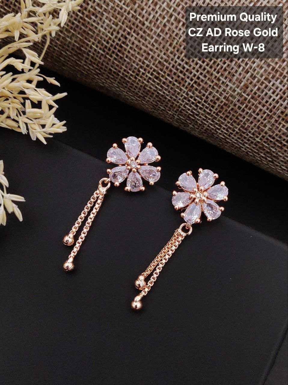 Ynf Brass KESH193 Womens Jewellery Wholesale Fancy Earrings AD Diamond Earring Party Wear Jewelry Manufacturer