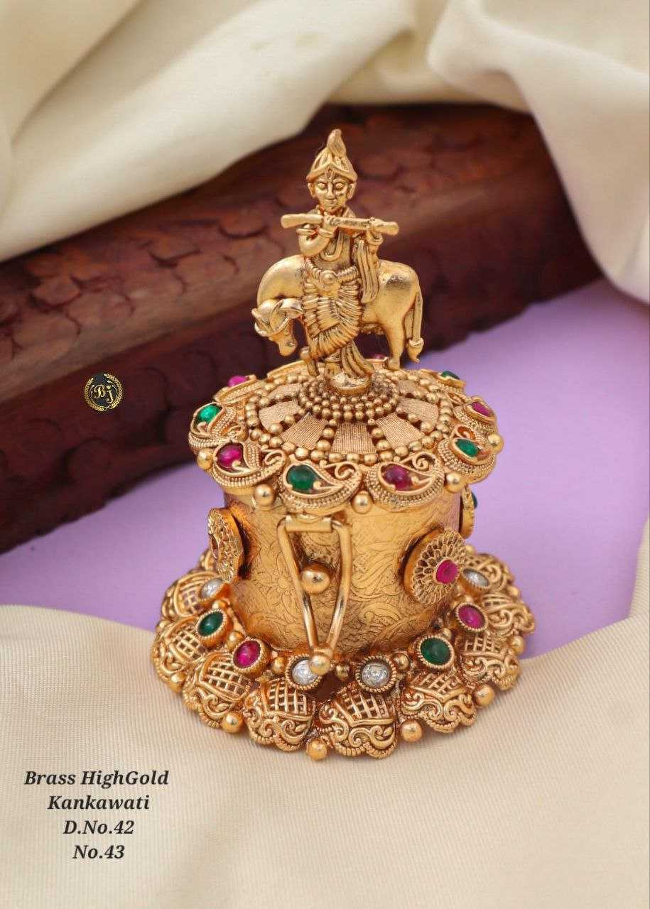 Ynf Brass KESH480 Artificial Jewellery Wholesale Kankavati Manufacturer