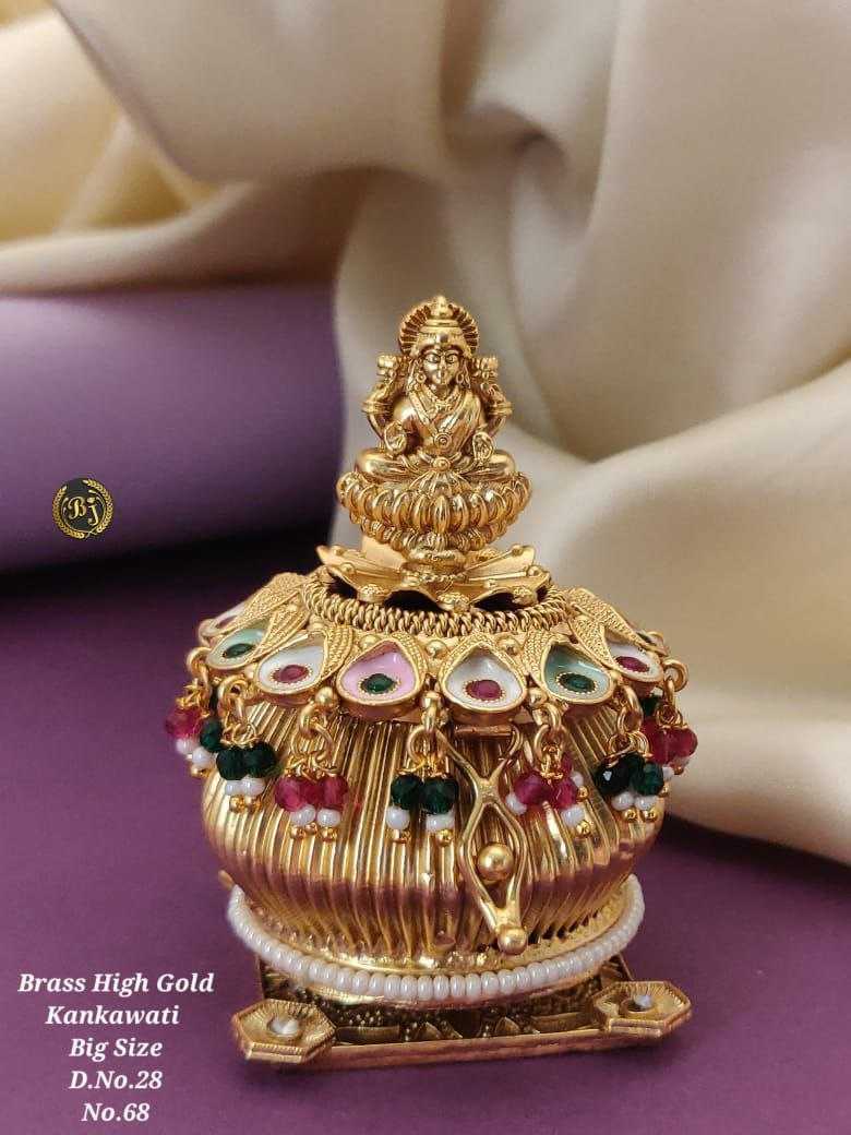 Ynf Brass KESH480 Artificial Jewellery Wholesale Kankavati Manufacturer