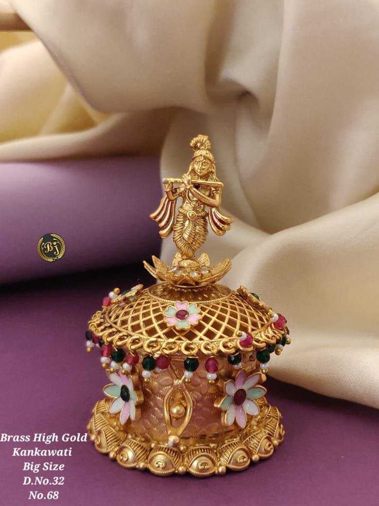Ynf Brass KESH480 Artificial Jewellery Wholesale Kankavati Manufacturer