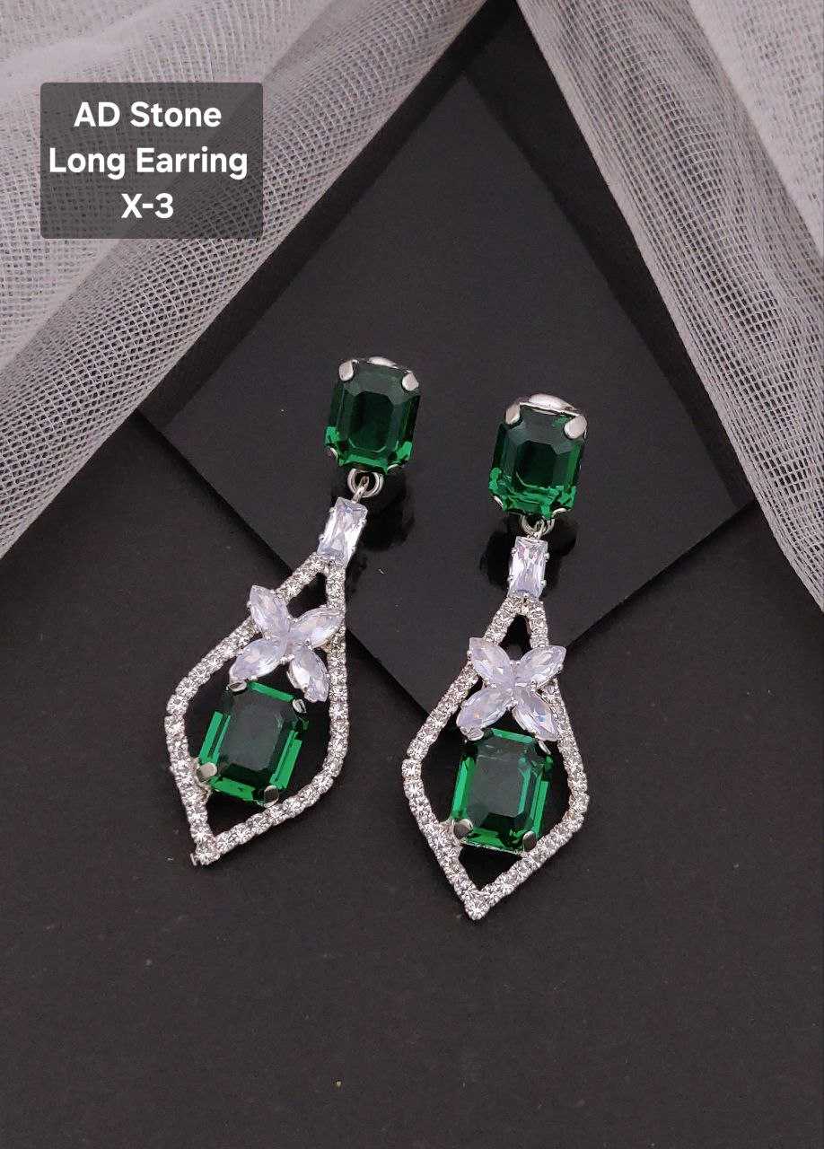 Ynf Brass KESH483 Womens Jewellery Wholesale Fancy Earrings AD Diamond Earring Artificial Earring Manufacturer
