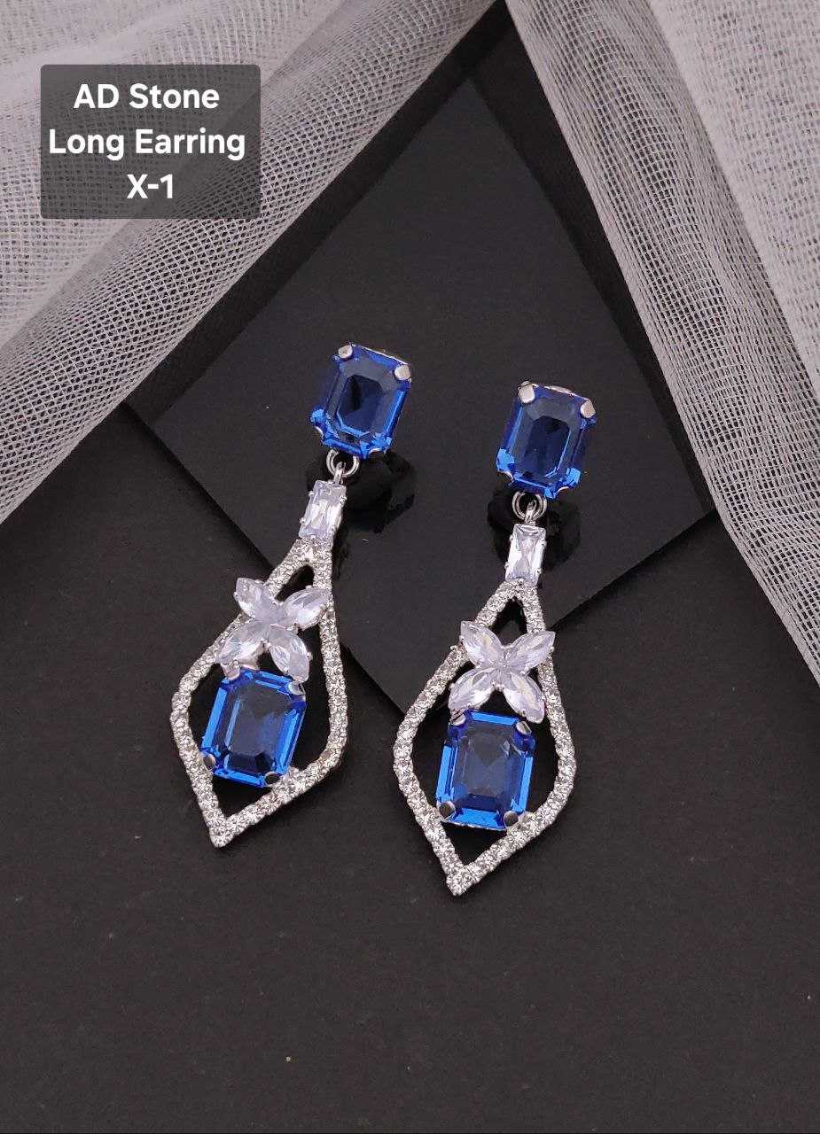 Ynf Brass KESH483 Womens Jewellery Wholesale Fancy Earrings AD Diamond Earring Artificial Earring Manufacturer