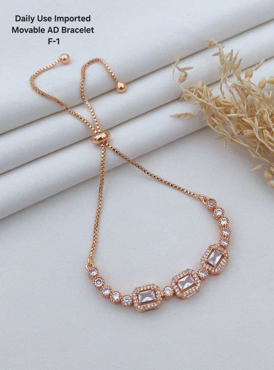 Ynf Brass Womens Jewellery Wholesale AD Diamond Bracelet Brass Gold Bangles Fashion Bracelets Manufacturer