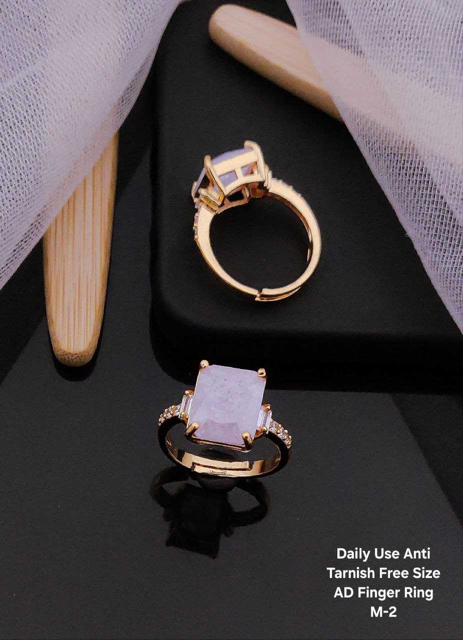 Ynf Brass Womens Jewellery Wholesale Diamond Rings AD Diamond Rings Finger Rings Manufacturer