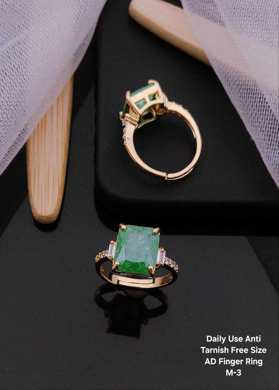 Ynf Brass Womens Jewellery Wholesale Diamond Rings AD Diamond Rings Finger Rings Manufacturer