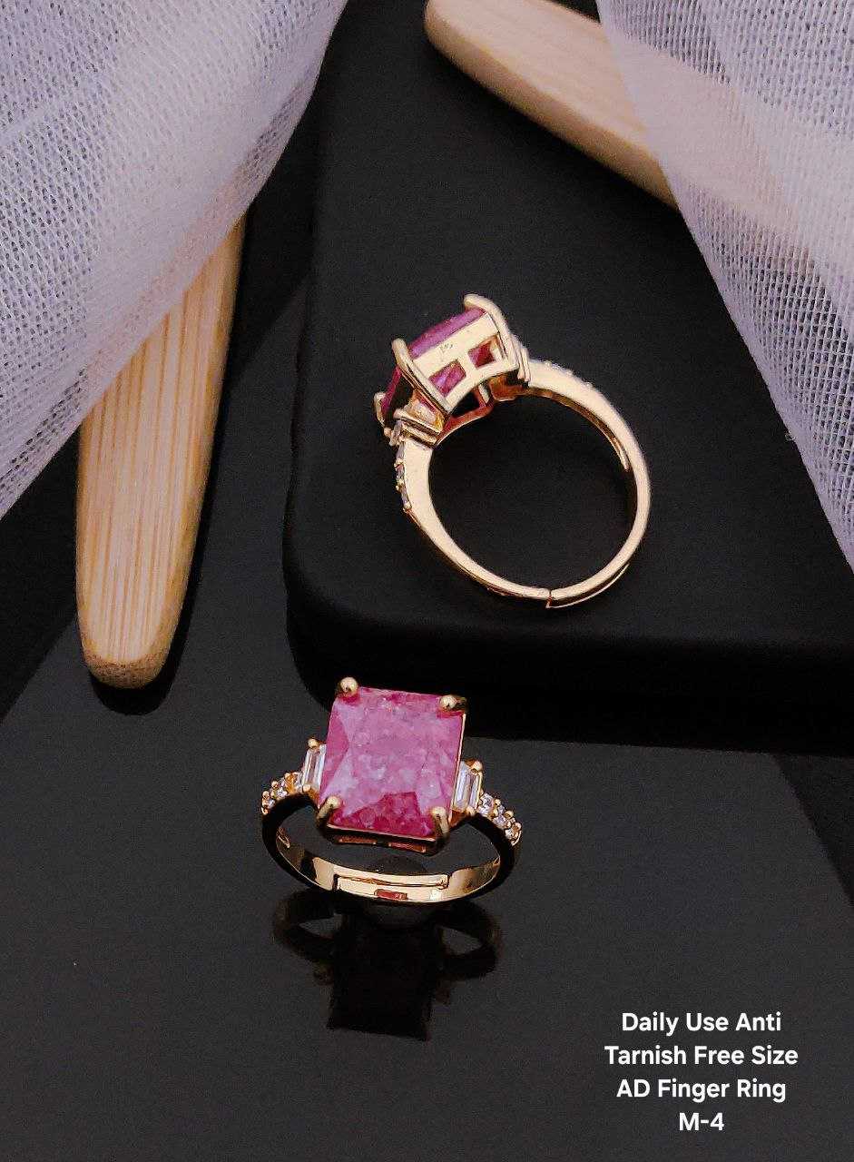 Ynf Brass Womens Jewellery Wholesale Diamond Rings AD Diamond Rings Finger Rings Manufacturer