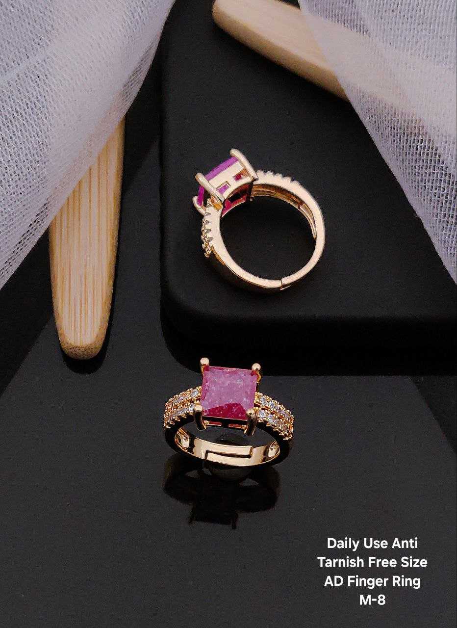Ynf Brass Womens Jewellery Wholesale Diamond Rings AD Diamond Rings Finger Rings Manufacturer