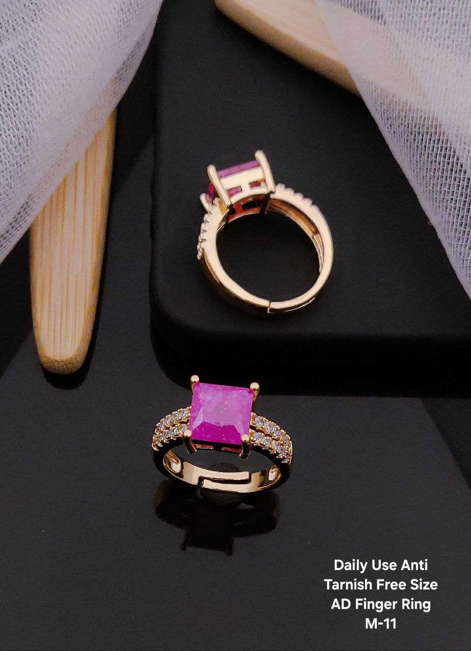 Ynf Brass Womens Jewellery Wholesale Diamond Rings AD Diamond Rings Finger Rings Manufacturer