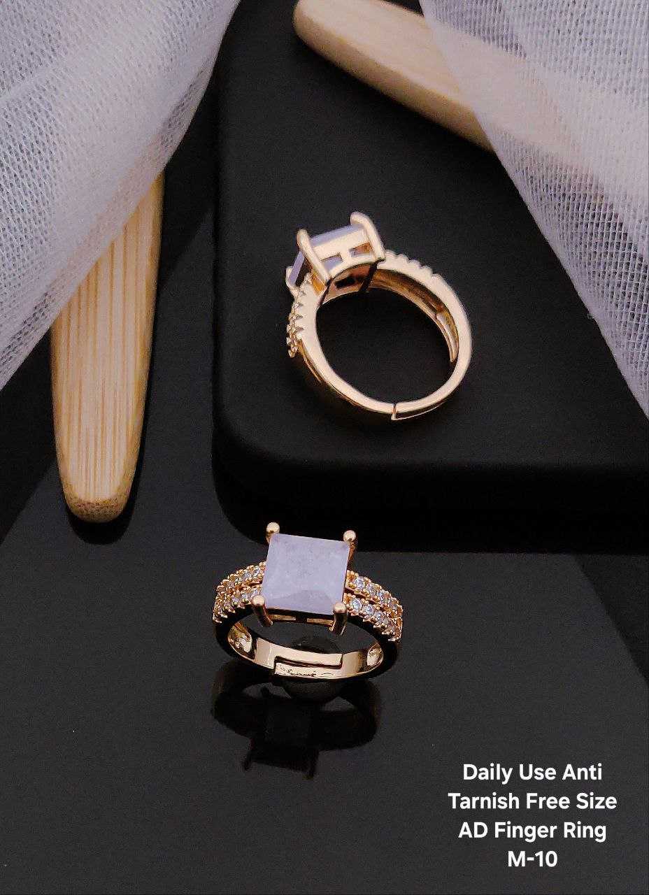 Ynf Brass Womens Jewellery Wholesale Diamond Rings AD Diamond Rings Finger Rings Manufacturer