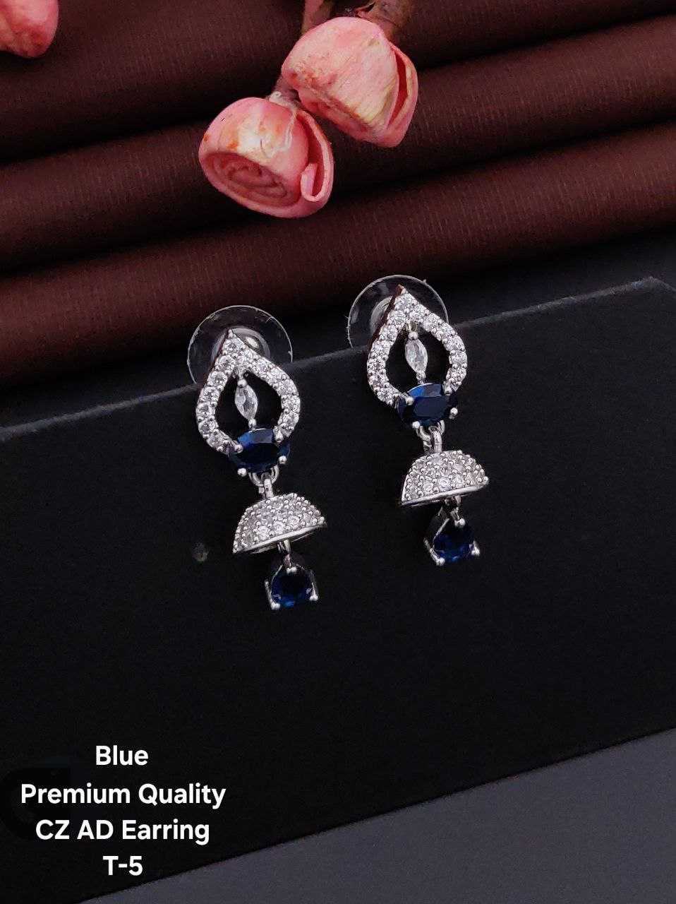 Ynf Brass Womens Jewellery Wholesale Fancy Earrings AD Diamond Earring Artificial Earring Manufacturer