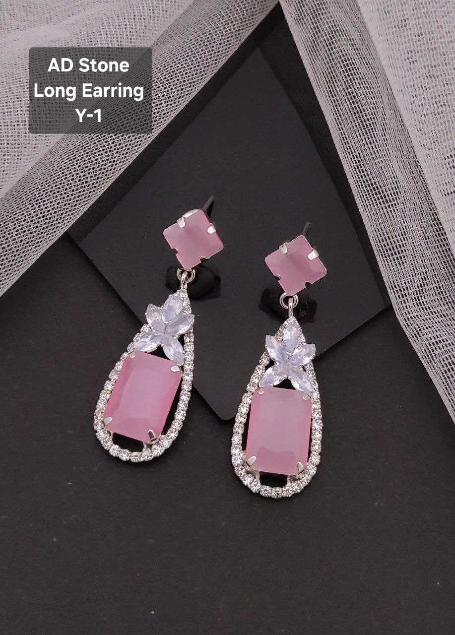 Ynf Brass Womens Jewellery Wholesale Fancy Earrings AD Diamond Earring Artificial Earring Manufacturer