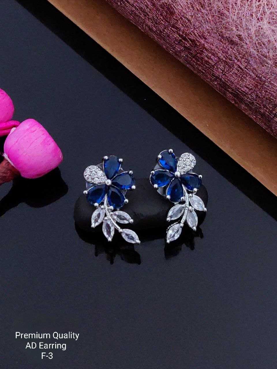 Ynf Brass Womens Jewellery Wholesale Fancy Earrings AD Diamond Earring Artificial Earring Manufacturer
