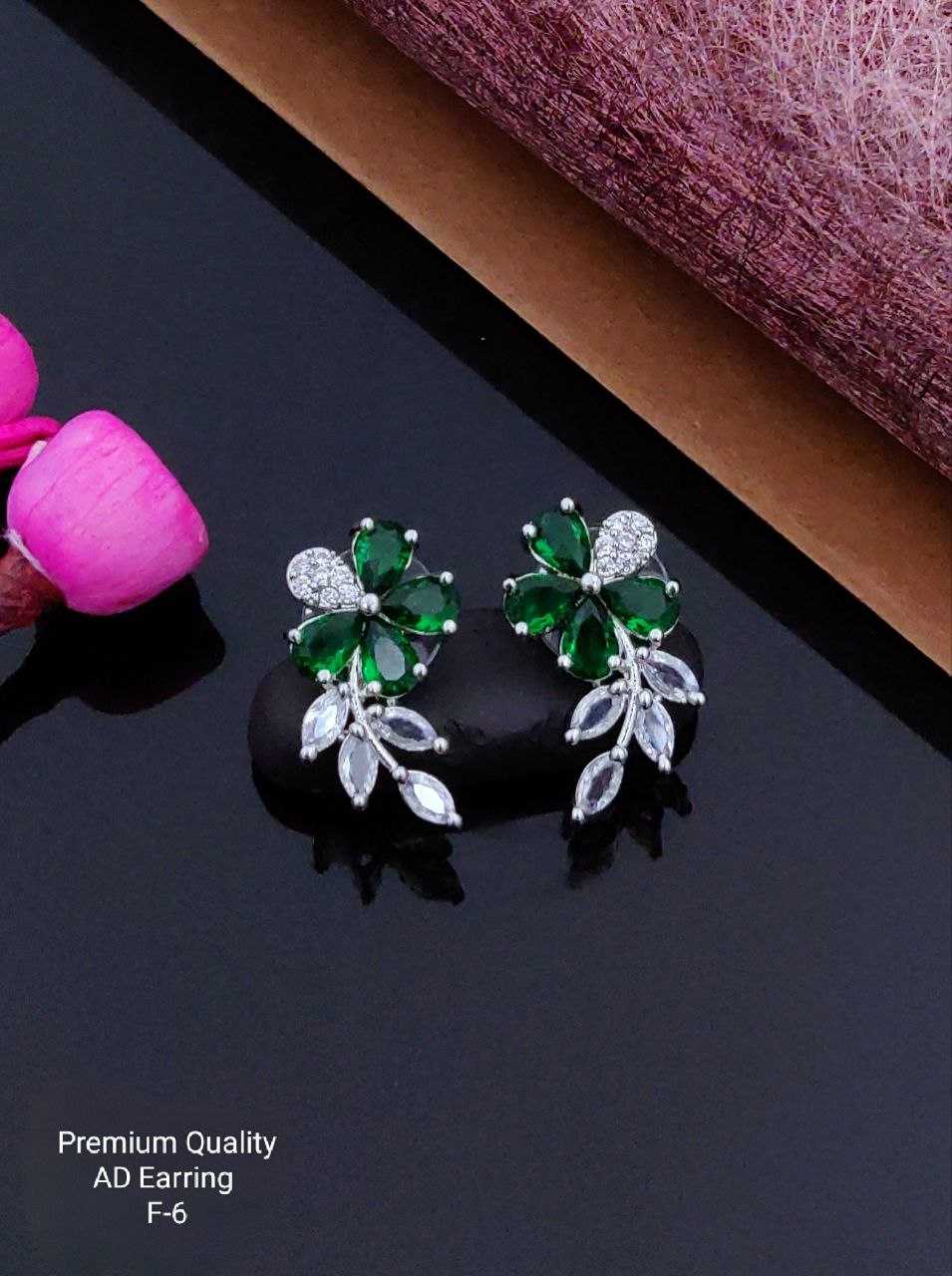Ynf Brass Womens Jewellery Wholesale Fancy Earrings AD Diamond Earring Artificial Earring Manufacturer