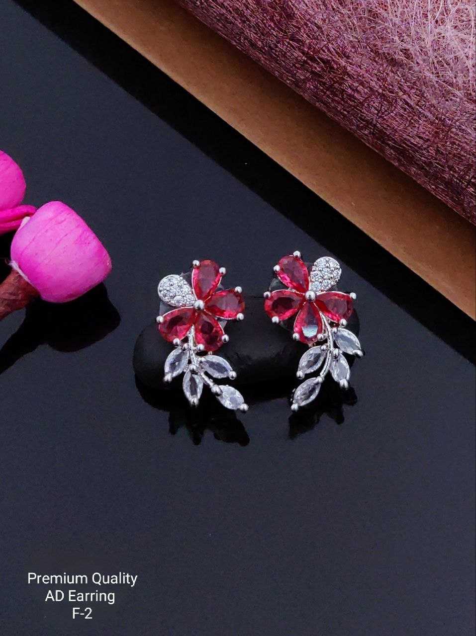 Ynf Brass Womens Jewellery Wholesale Fancy Earrings AD Diamond Earring Artificial Earring Manufacturer