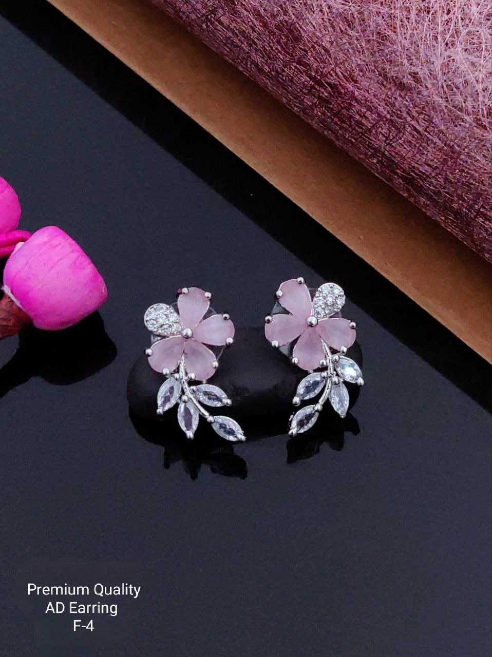 Ynf Brass Womens Jewellery Wholesale Fancy Earrings AD Diamond Earring Artificial Earring Manufacturer
