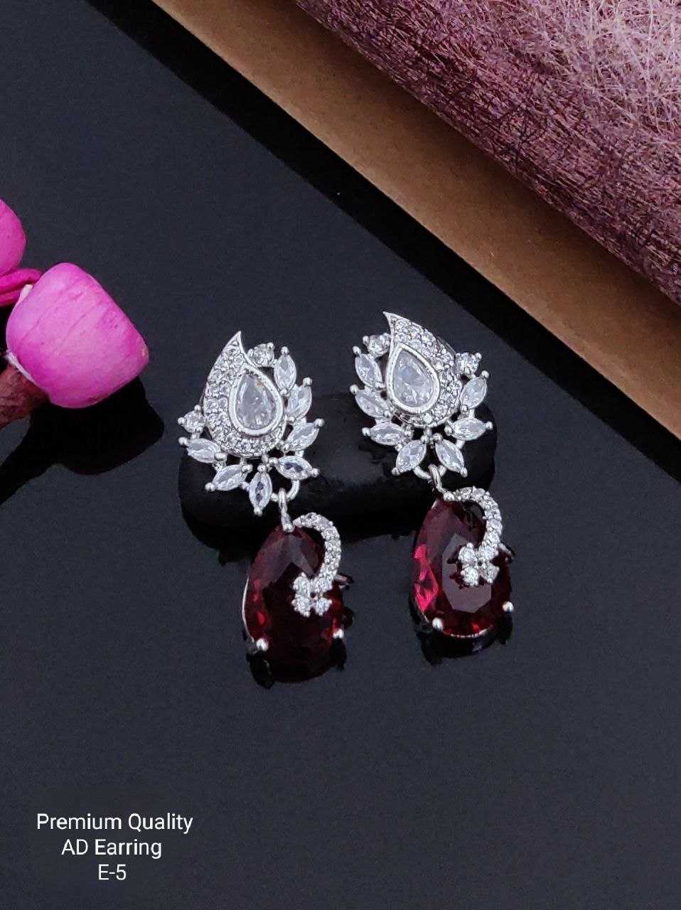 Ynf Brass Womens Jewellery Wholesale Fancy Earrings AD Diamond Earring Earrings With Stones Manufacturer