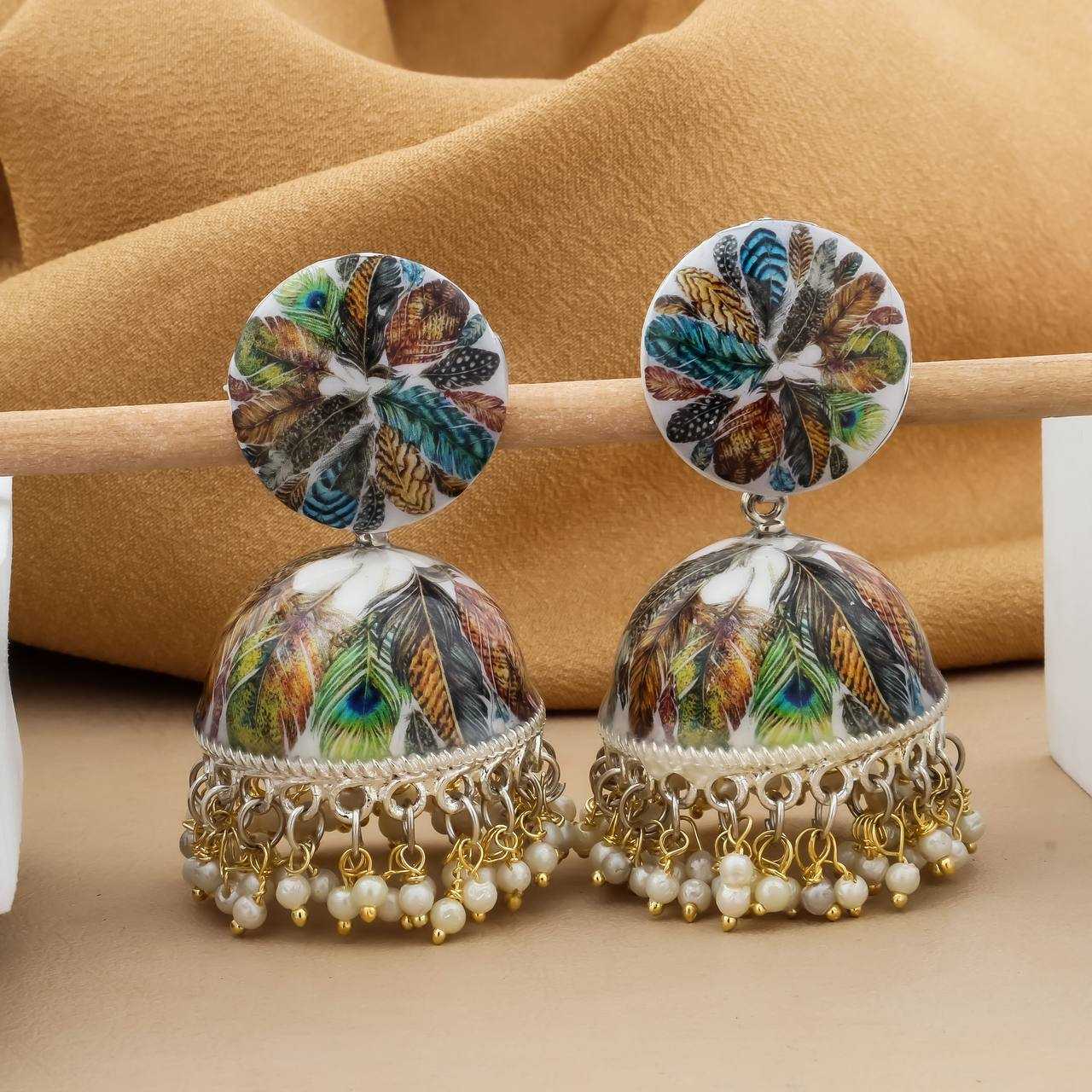 Ynf Brass Womens Jewellery Wholesale Fancy Earrings Artificial Earring Jhumka Earrings Manufacturer