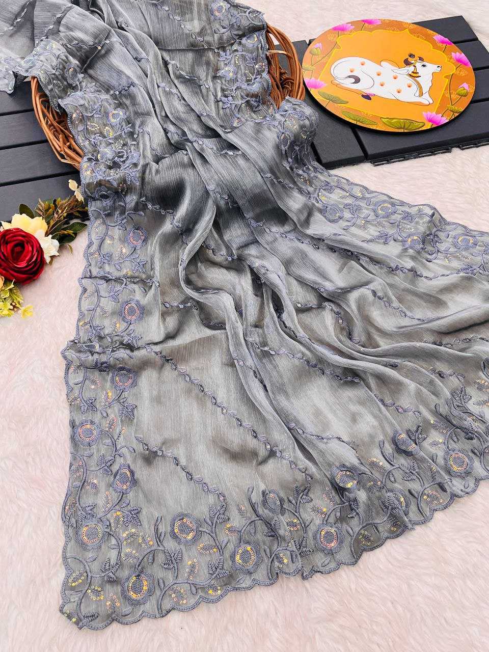 Ynf Burberry Silk KESH486 659 Silk Sarees Wedding Collections Festive Collections Wholesale Party Wear Silk Sarees Designer Silk Sarees Silk Sarees With Blouse Manufacturer