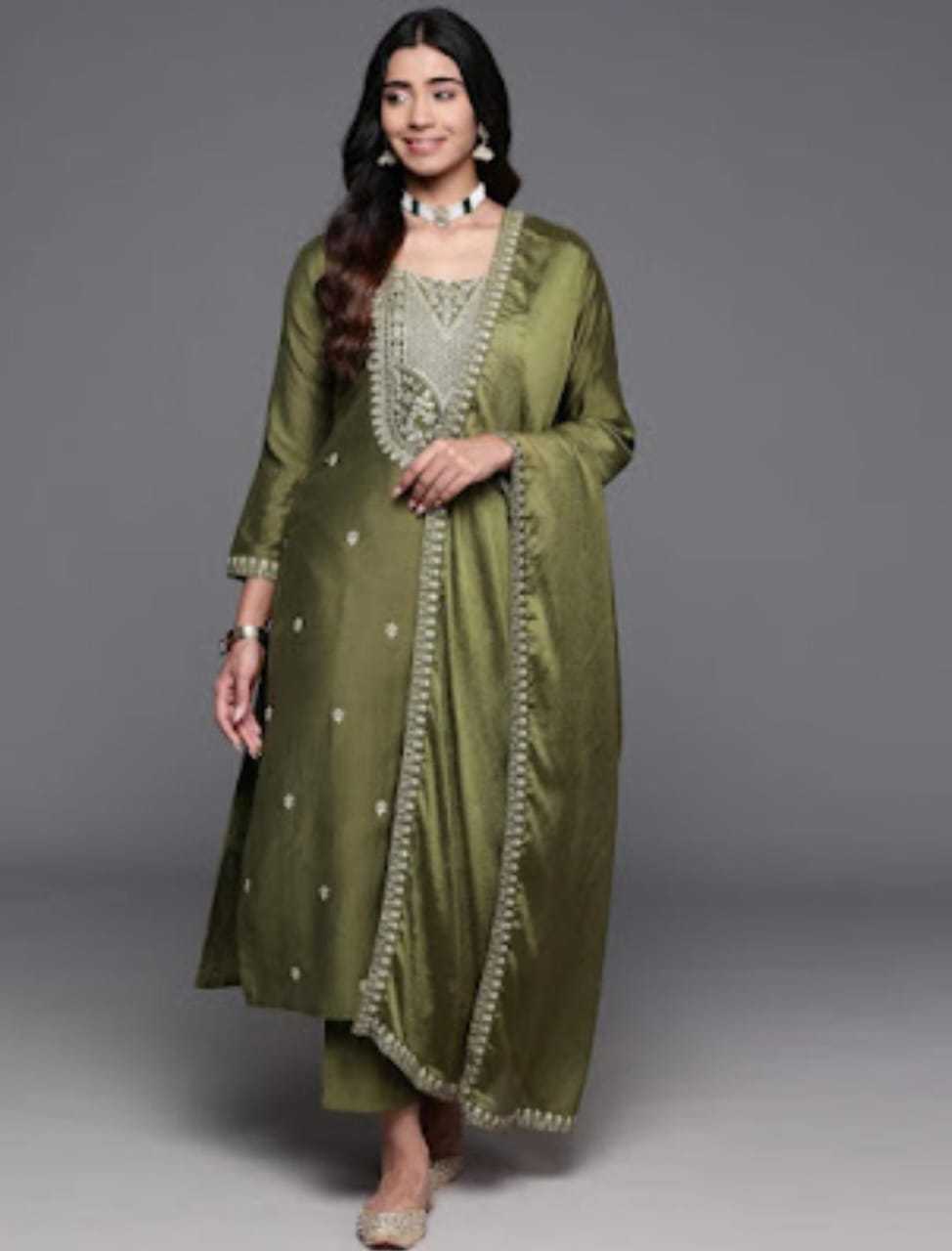 Ynf Chanderi Soft RIN222 Si-205 Kurti Wedding Collections Wholesale Designer Kurtis Embroidered Kurtis Kurti With Pants Manufacturer