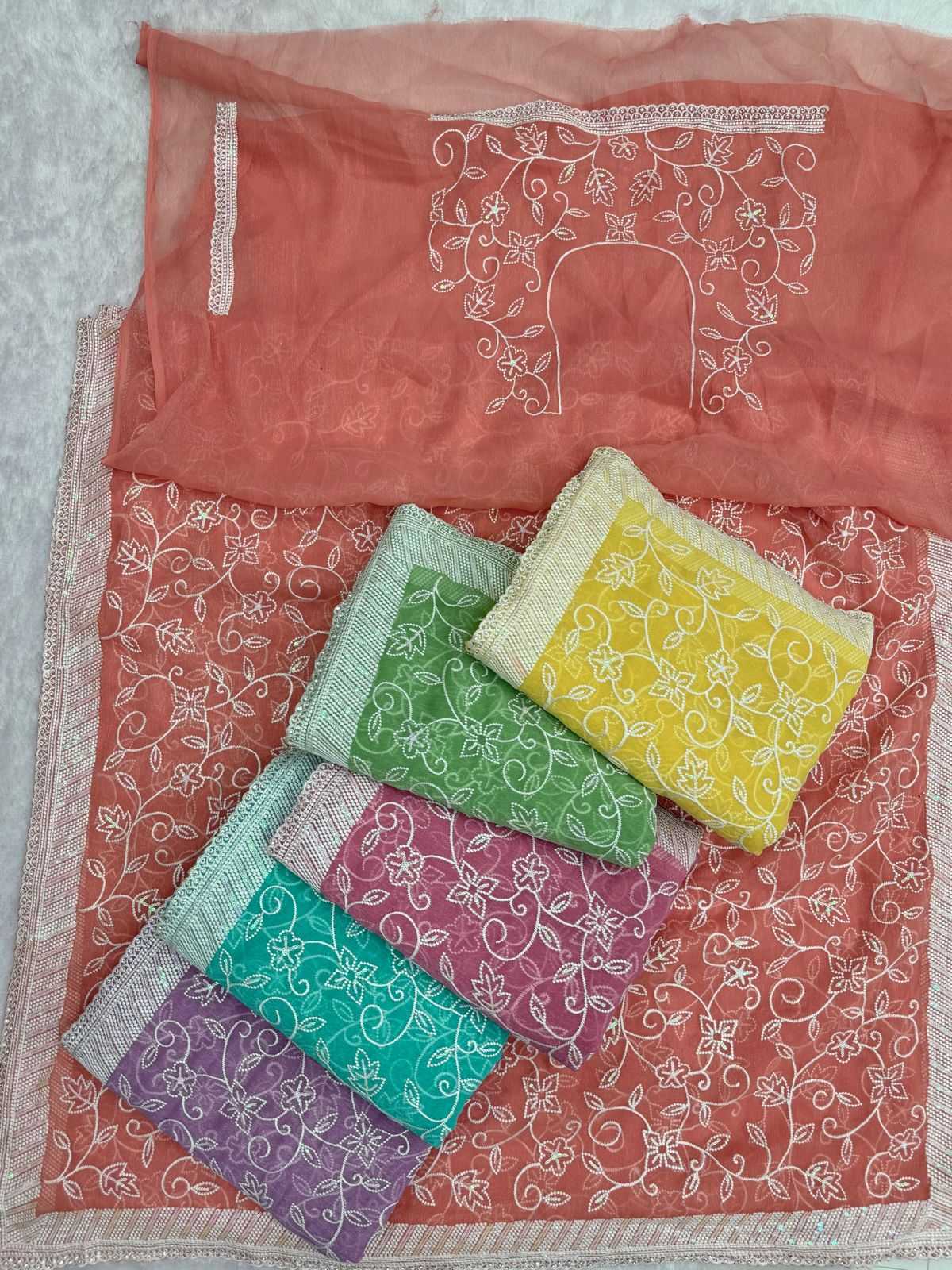 Ynf Chiffon KESH114 4806 Sarees Wedding Collections Festive Collections Wholesale Designer Sarees Fancy Sarees Sequence Sarees Manufacturer